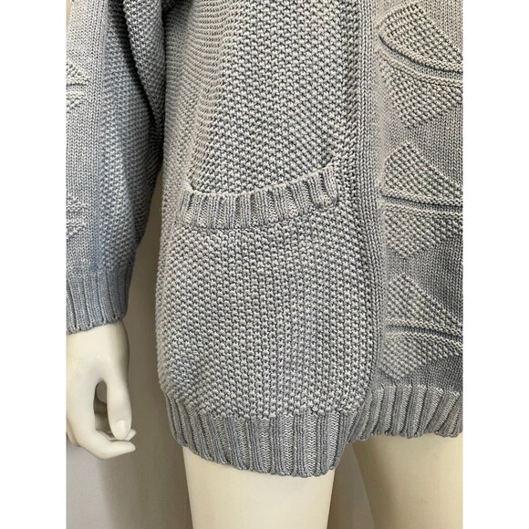 FORENZA Men’s Sportwear Sweater Pullover Gray Size L - Picture 3 of 9